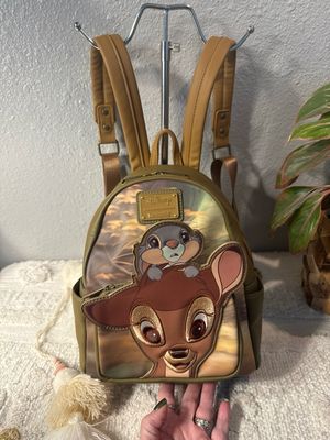 Loungefly Limited Edition, Bambi Thumper Backpack Purse NWOT!