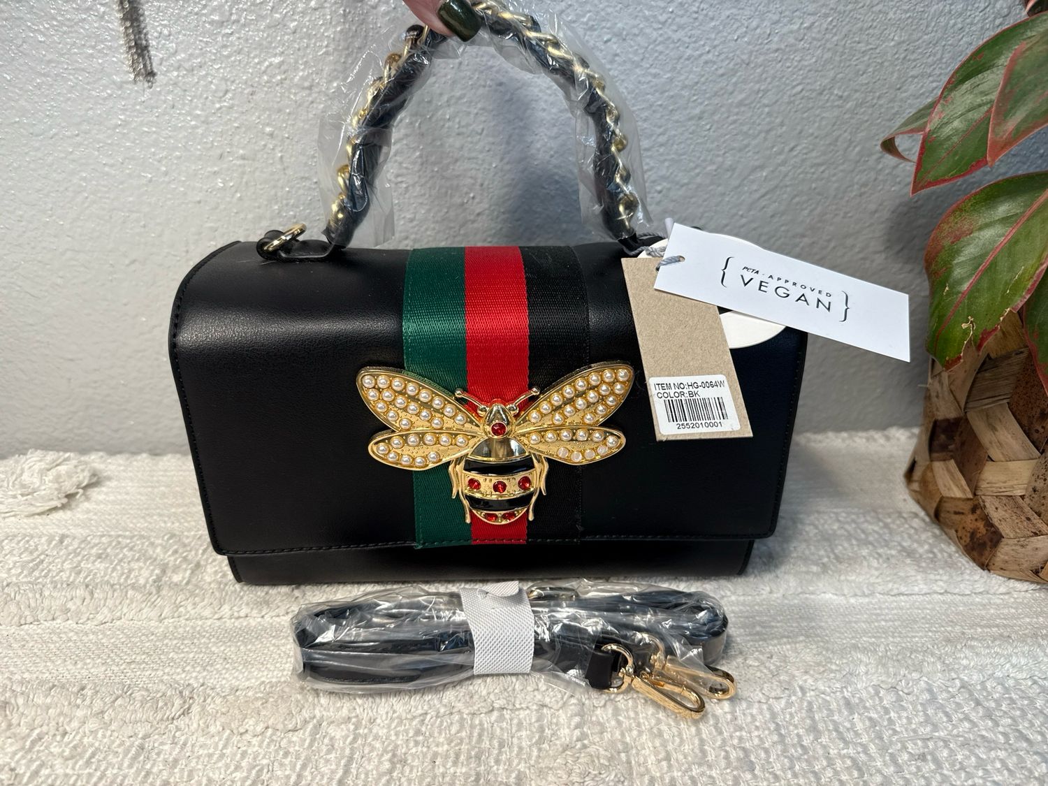 Unbranded Gucci Inspired Sherry Line Crossbody Handbag NWT!