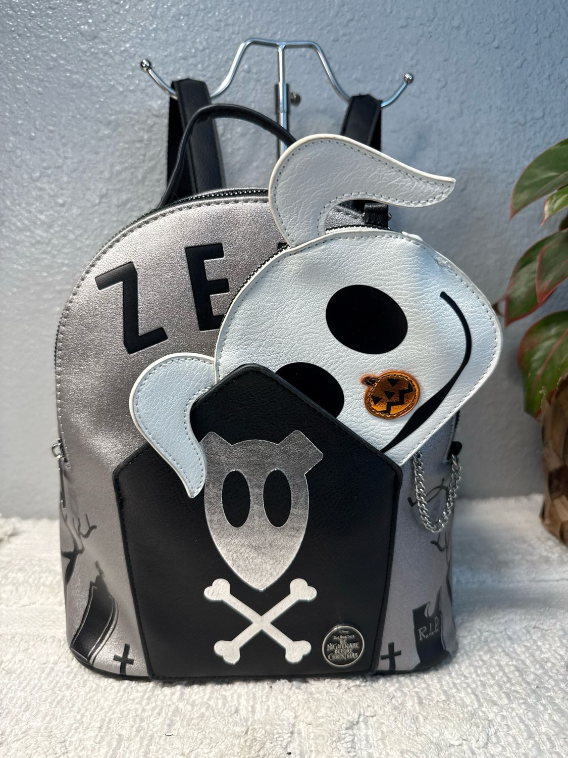 Tim Burton’s The Nightmare Before Christmas Zero Backpack Purse