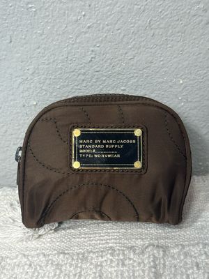 Mark Jacobs Brown Nylon, Cosmetic Pouch, Carchall