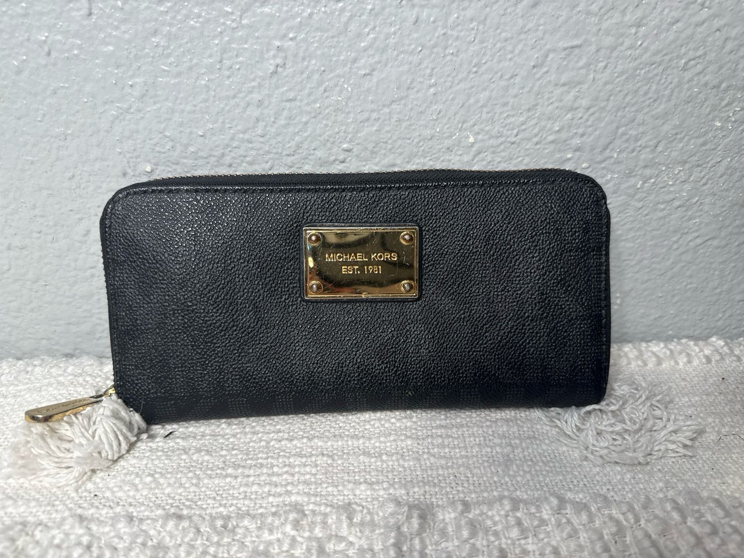 Michael Kors Black Signature Wallet