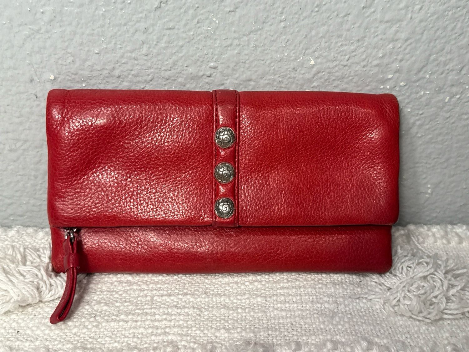 Brighton, Red Leather Wallet