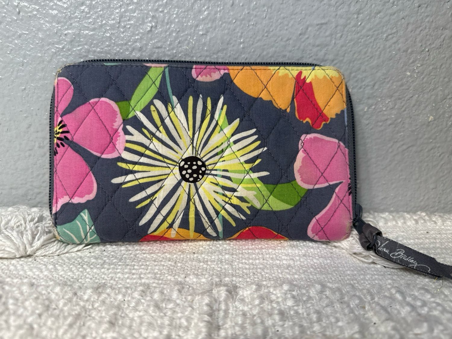 Vera Bradley Vintage Floral Quilted Wallet