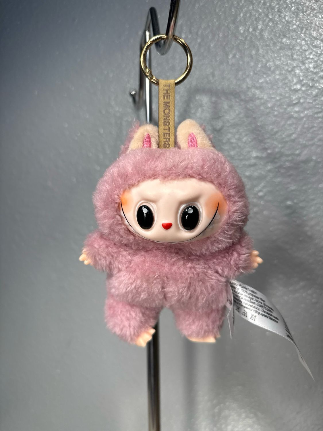 Lafufu Pink Monster Bag Charm