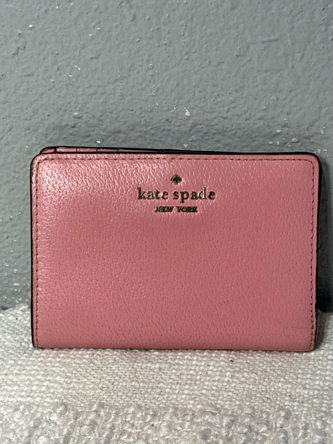 Kate Spade Vintage Pink Leather Wallet