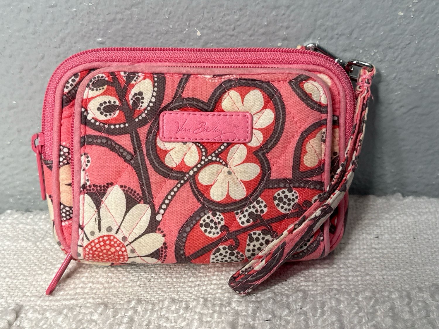 Vera Bradley, Pink Wristlet Wallet
