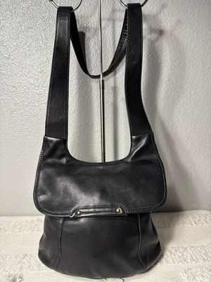 Hobo International Black Pebbled, Leather Crossbody Like New!