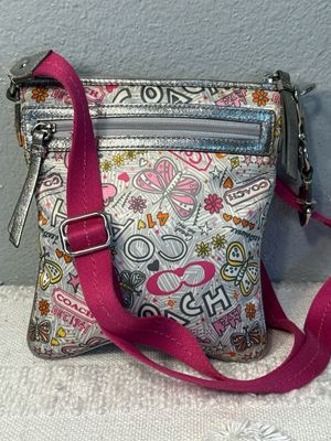 Coach Poppy Vintage Nylon Crossbody