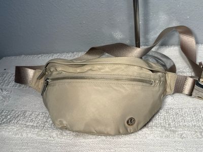 Lululemon Beige Nylon Belt Bag