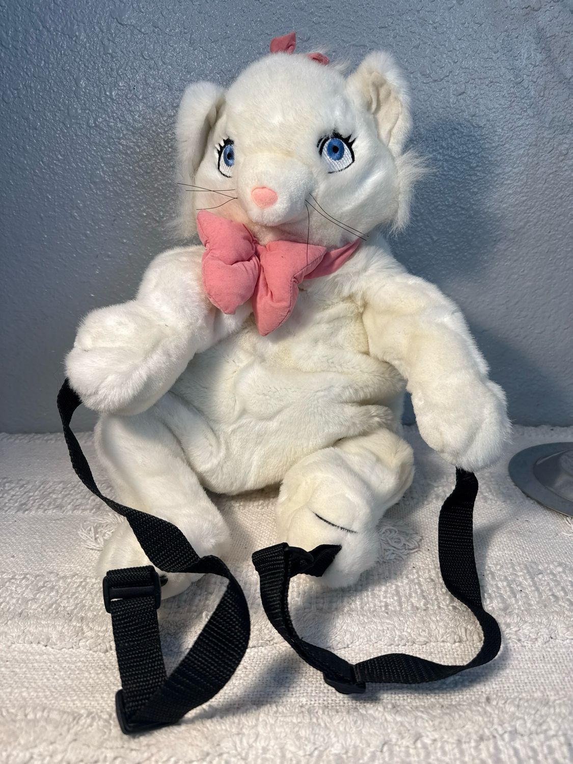Disney’s Aristocats Marie White, Plush Backpack Purse