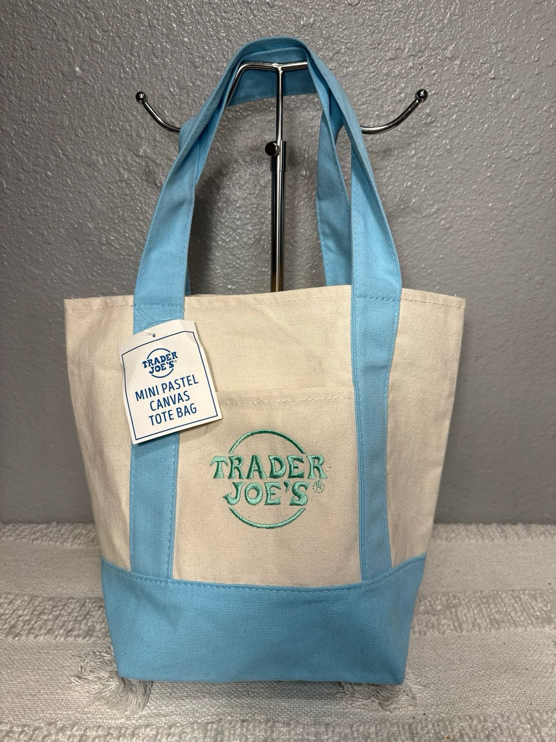 Trader Joe’s Collectors, Mini Canvas Tote NWT!
