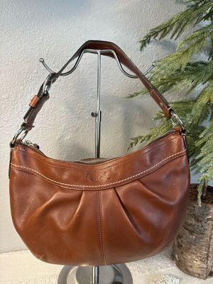 Coach Vintage Brown, Smooth Leather Soho Hobo