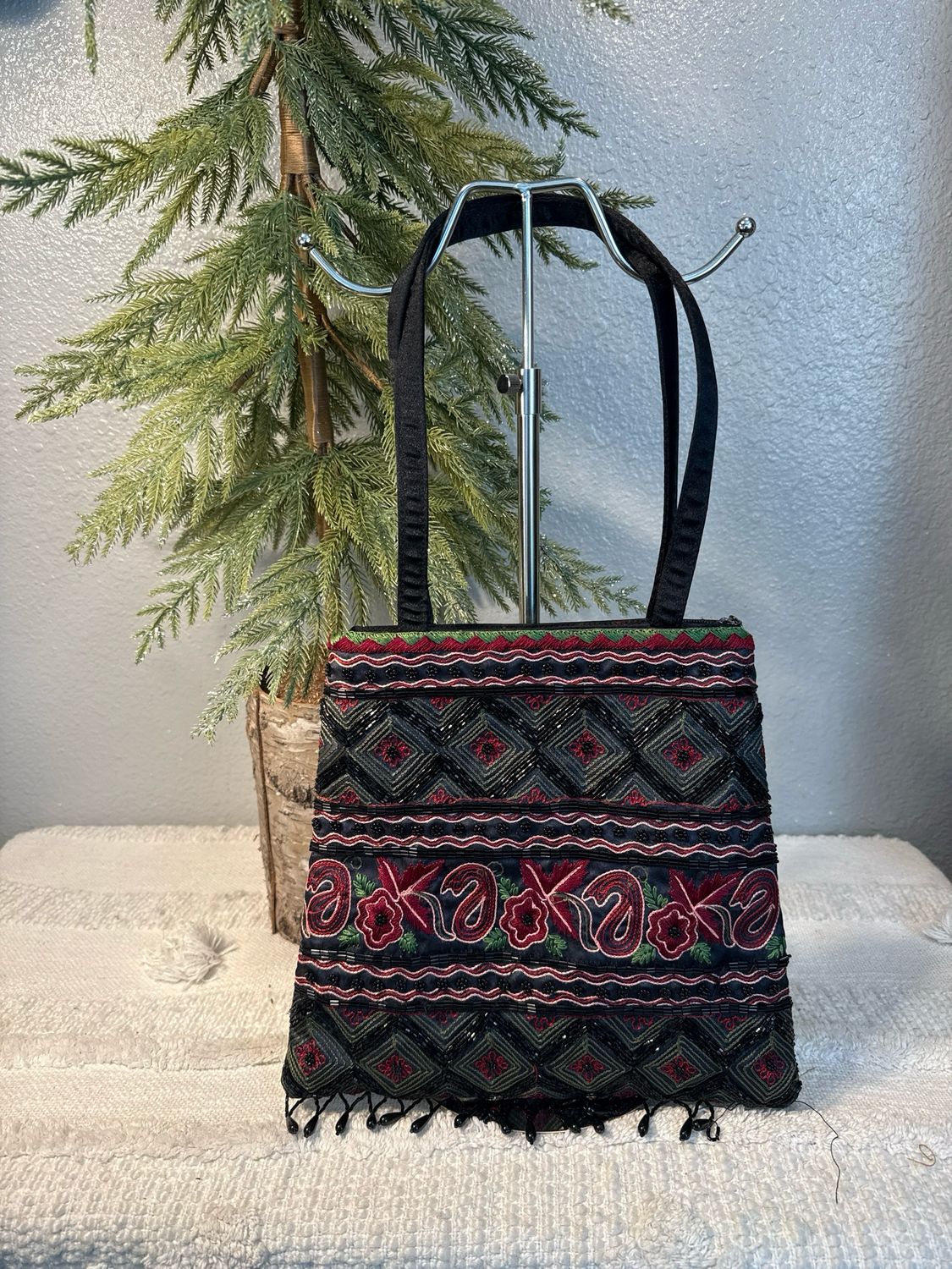 Unbranded Vintage Beaded Shoulder Bag