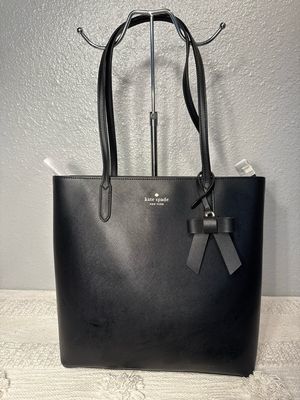 Kate Spade Black Saffiano Leather Tote Bag NWT!