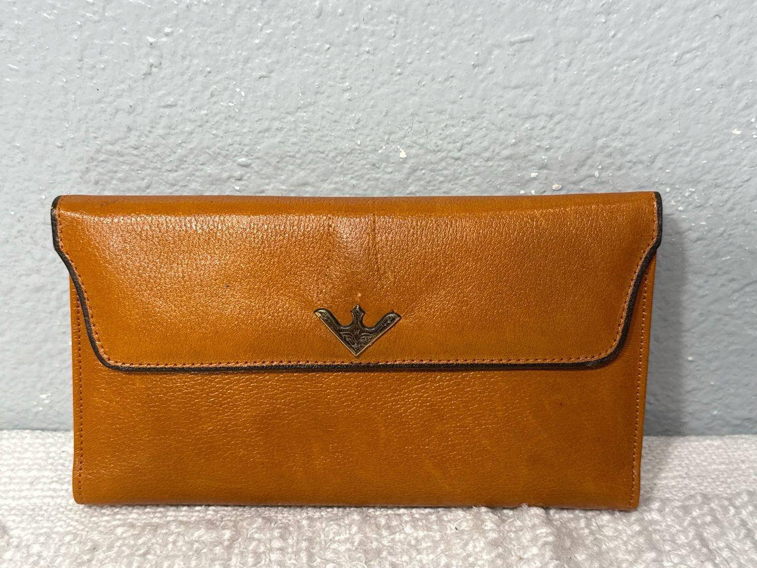 BUXTON Vintage 1970’s Brown Leather Wallet NWT!