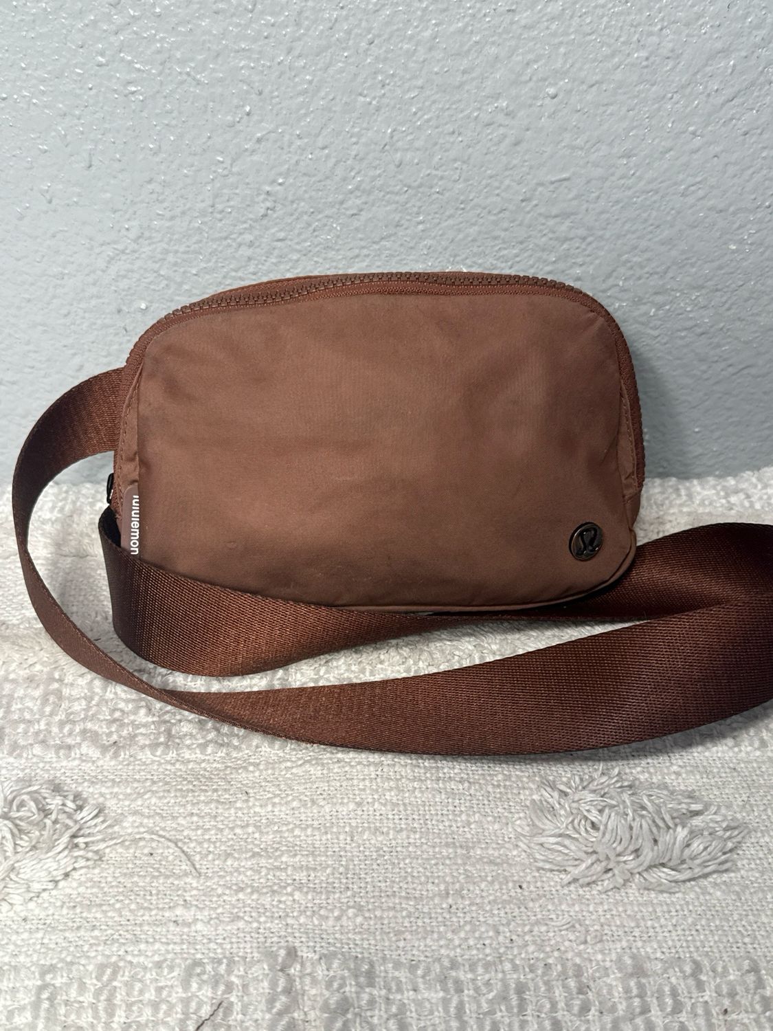 Lululemon Chocolate Brown Nylon 1 L Belt Bag
