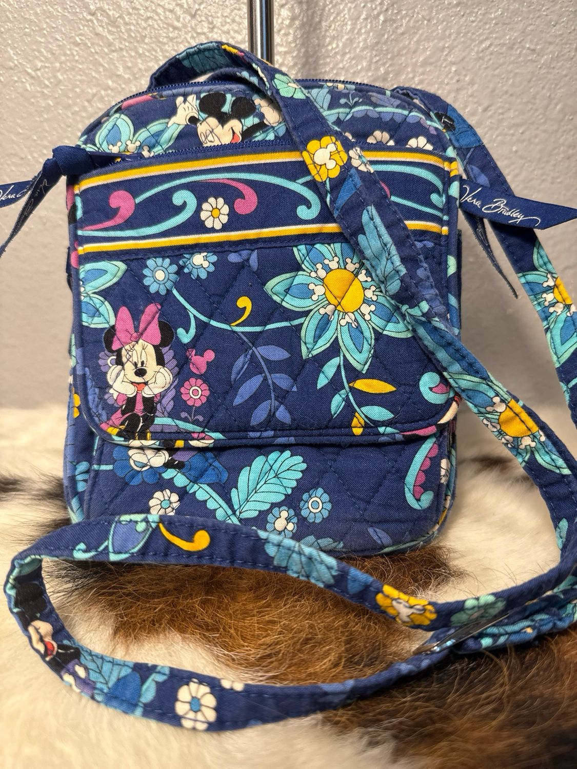 Vera Bradley, X Disney, Mini And Mickey Mouse Crossbody Bag