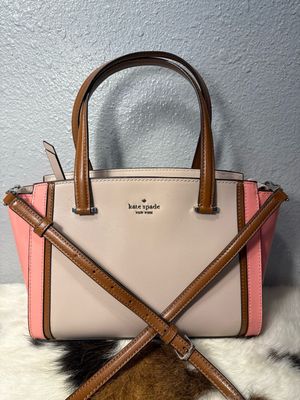 Kate Spade Color Block, Leather Satchel