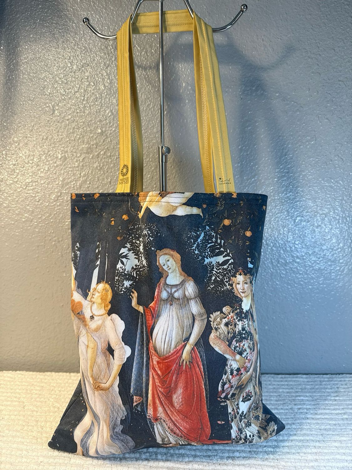 Sandro Botticelli Primavera (made In Italy) Spring Photo Print Tote NWOT