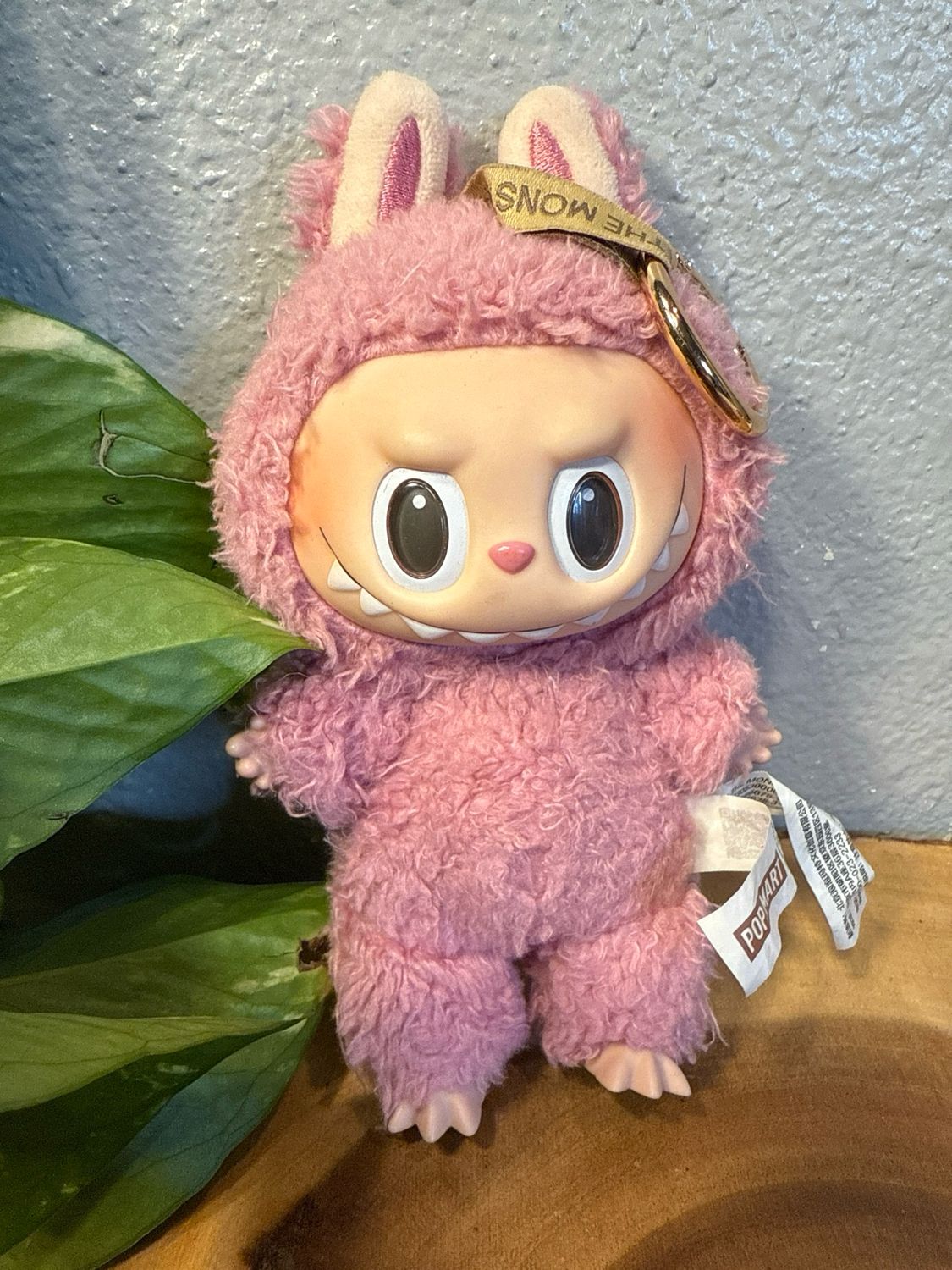 La  Bu Bu The Monsters Pink Bag Charm