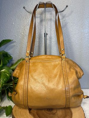 Hobo International Vintage Tan Leather Shoulder Bag