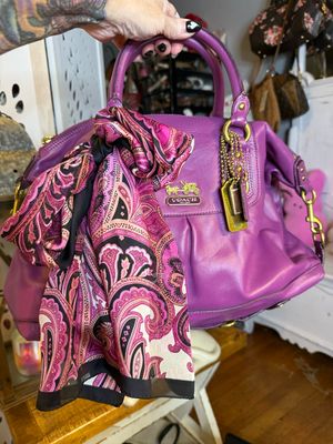 BUILD A BAG PURPLE COACH