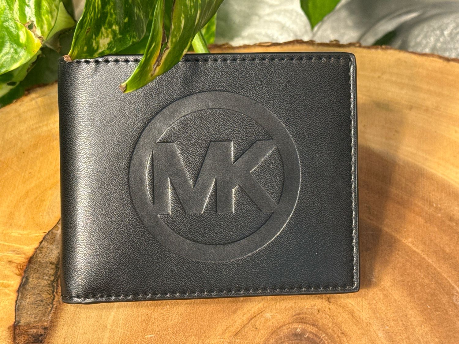 Michael Kors Men’s Black Leather Bifold Wallet NWOT