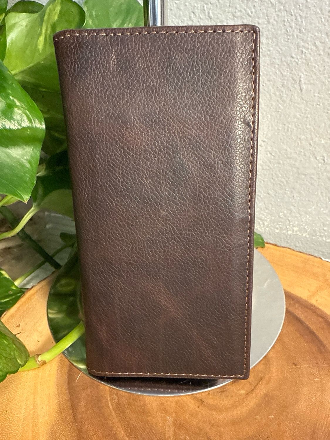 RARE FIND F And L Classics Brown Leather RFID Wallet NWOT