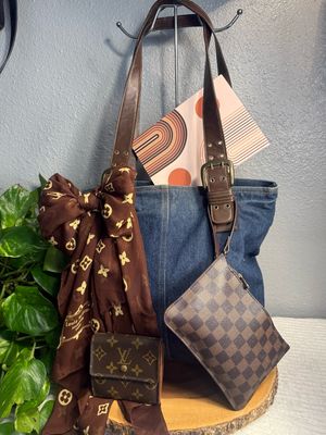 Authentic Louis Vuitton And Loved Denim “Take It To The Limit” BUILD A BAG BUNDLE