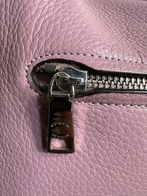 Coach Lavender Pebbled Leather Build A Bag New Without Tags!