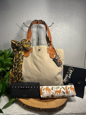 Build A Bag Custom Cheetah Kate Spade Bundle