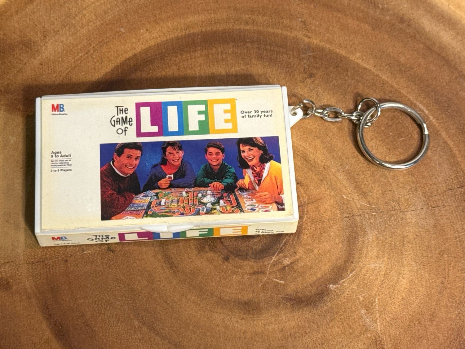 The Game Of Life Vintage Keychain