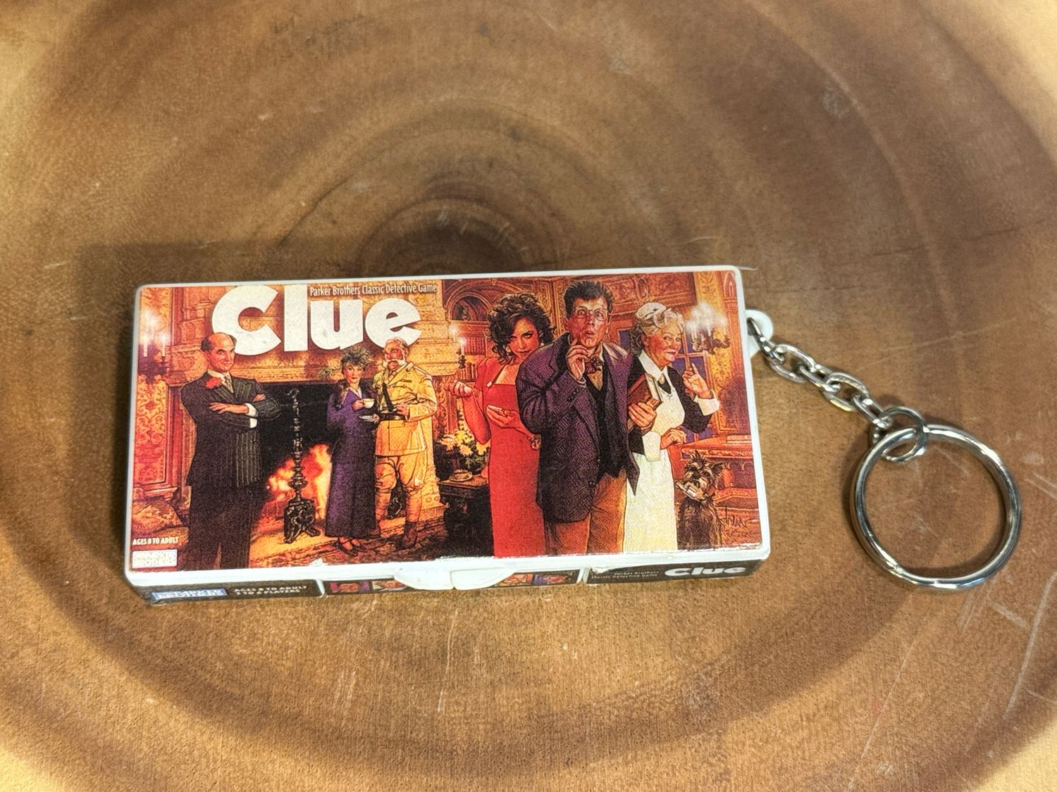 Clue Vintage Keychain