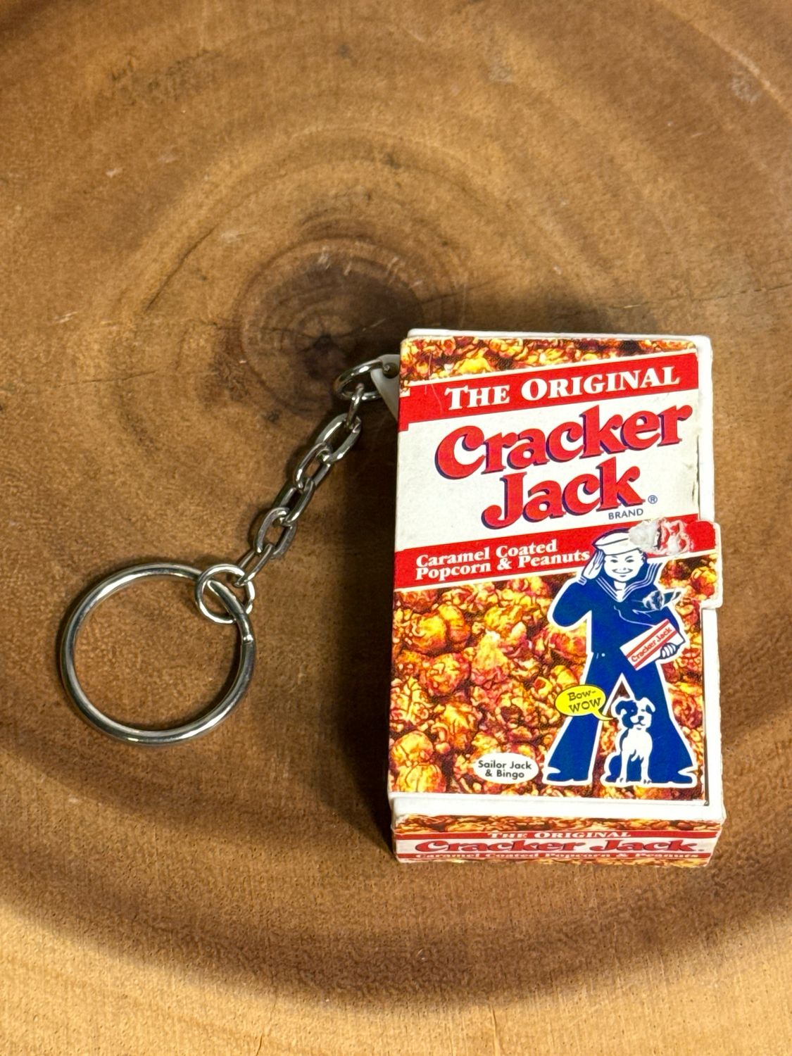 Vintage Crackerjack Keychain