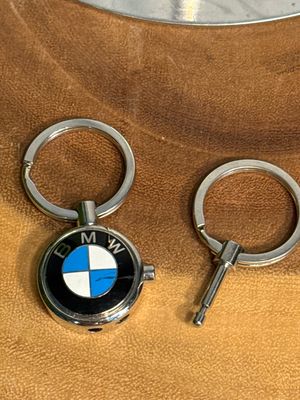BMW Classic Valet Keychain New Without Tags