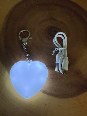 Heart Shaped Touch, Light Purse, Light, Rechargeable, Bag, Charm