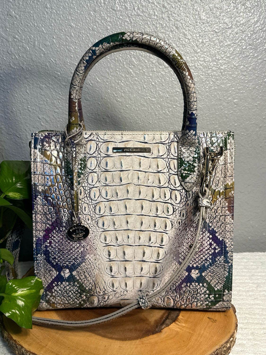 Brahmin Caroline Spellbound, Hombre, Melbourne, Leather Satchel from my personal collection NWOT