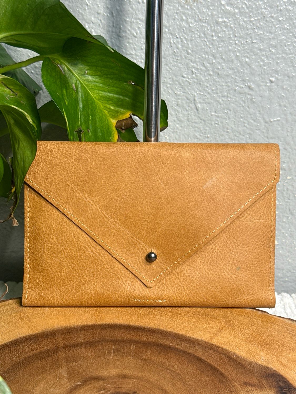 Horse And Home With Magnolia Leather Wallet New With Tags