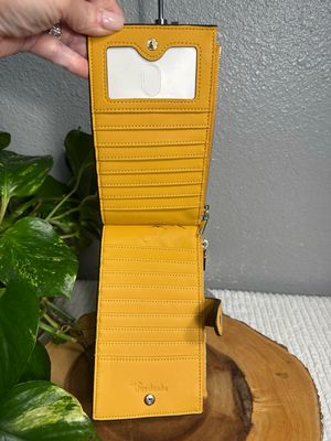 Travelambo Vegan Leather Double Zip Card Wallet