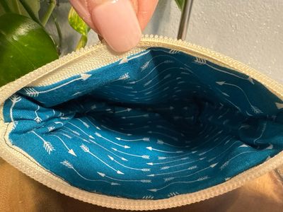 Small Cosmetic Or Accessories Pouch