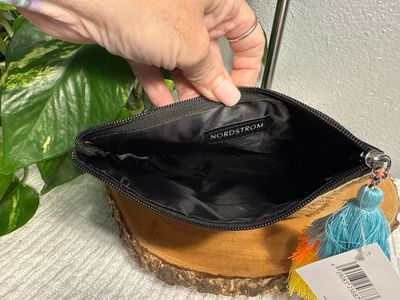 Nordstrom Jute New With Tags, Cosmetic Bag Or Ketchup