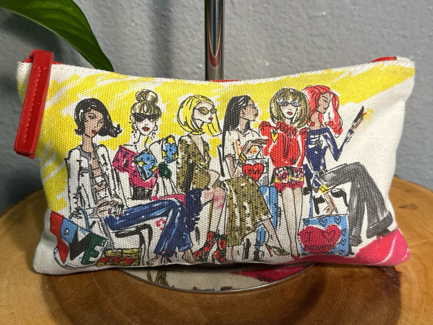 Brighton 2018 Canvas Pouch Cosmetic Bag Catch All