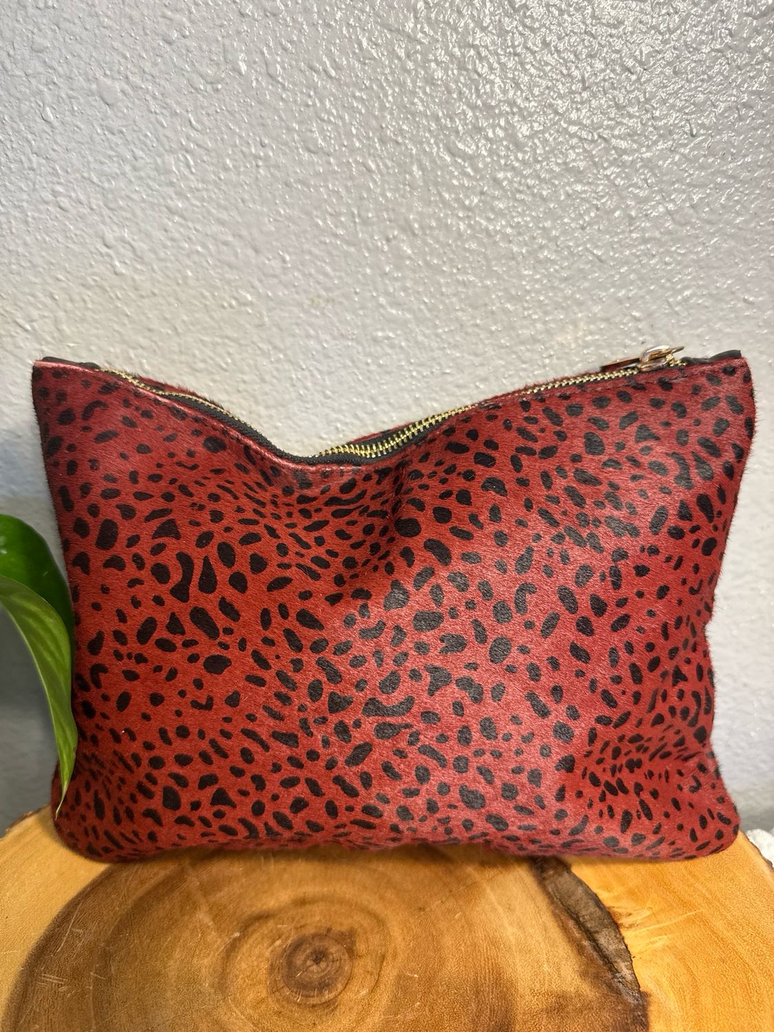 Sole Society, Burgundy, Calf, Hair, Clutch Or Catchy