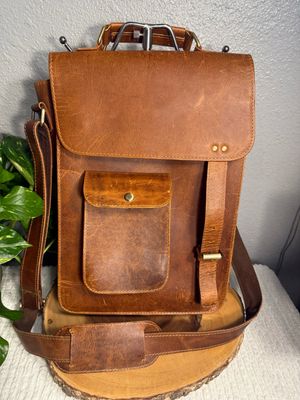 Rustic Leather Multifunctional Crossbody Bag Rustic Leather Multifunctional Crossbody Bag