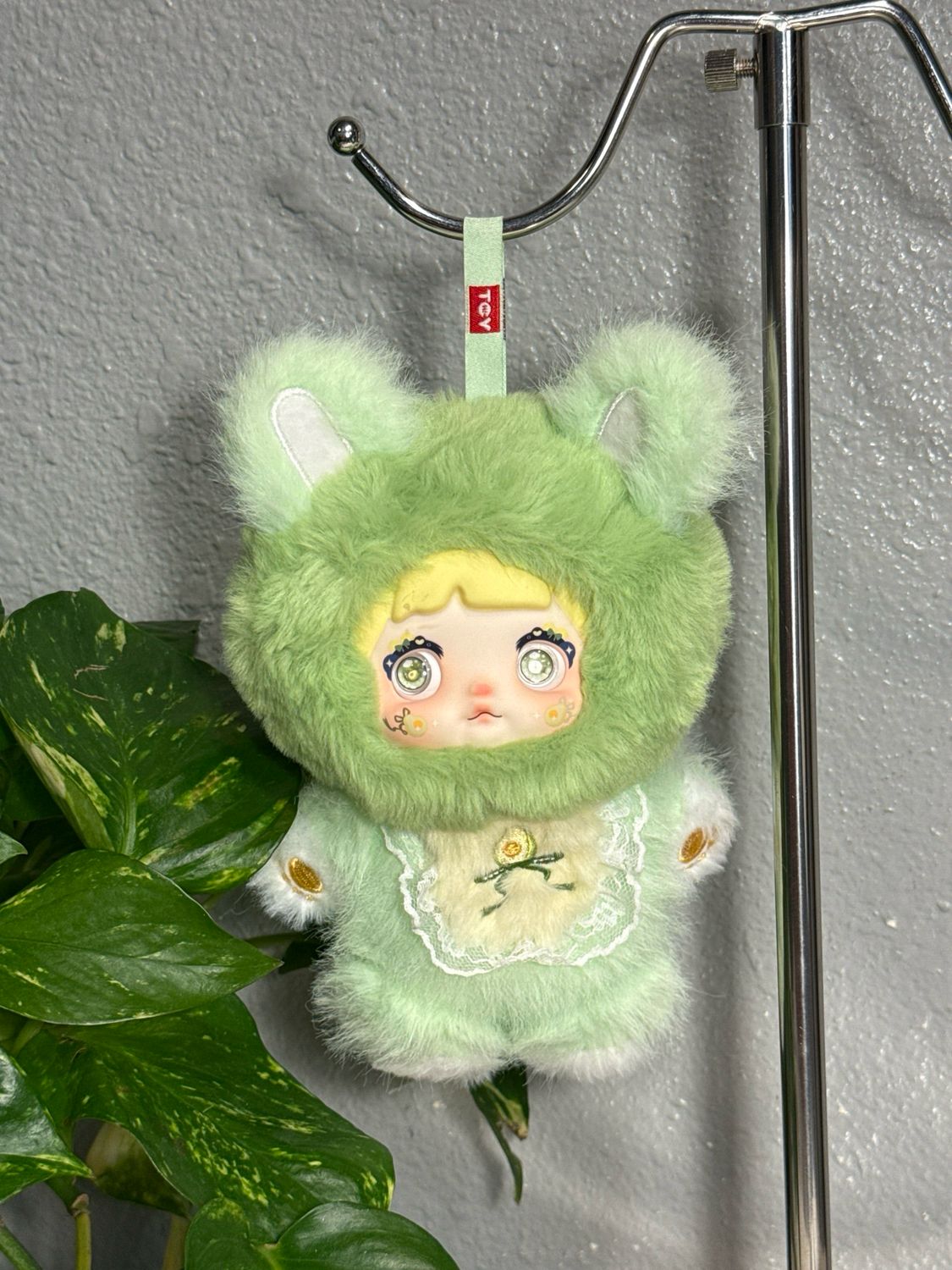 NOMMI Avocado, Interesting Fruits, Green, Plush, Large Doll Charm New Without Tags