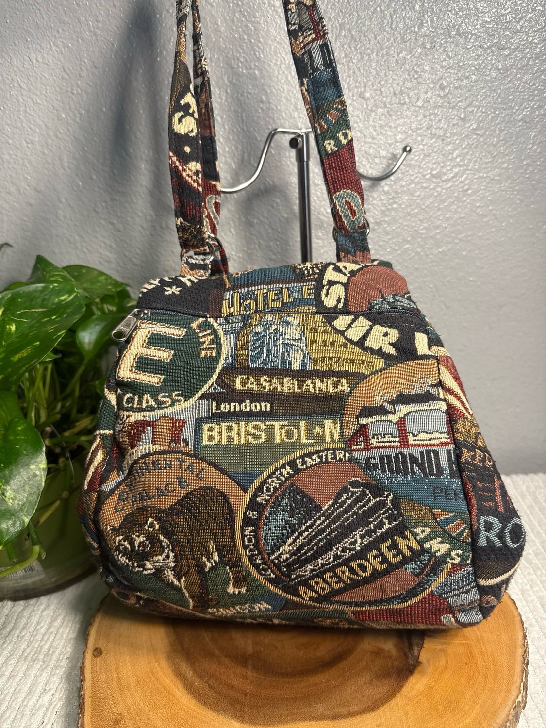 Unbranded Vintage Tapestry Shoulder Bag Or Crossbody New Without Tags
