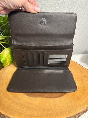 Unbranded, Black, Leather Tooled Wallet