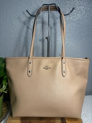 Coach Beige, Saviano Leather City Tote