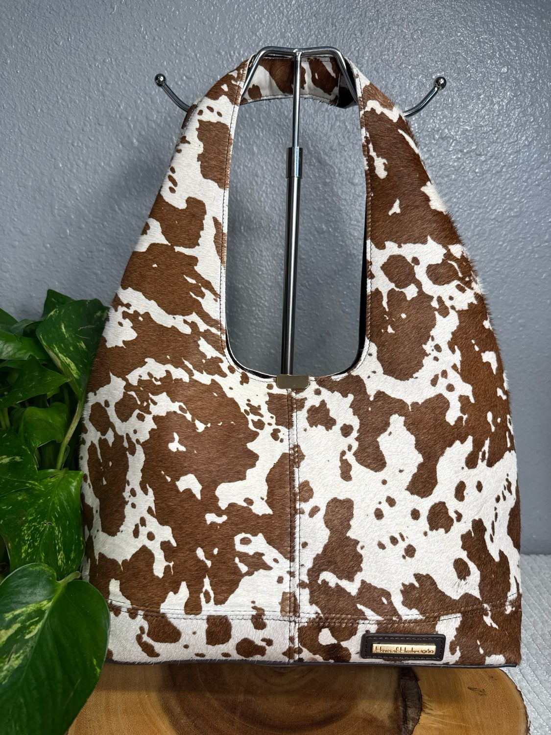 House Of Harlow, Genuine Leather Hair On Hide Hobo Bag From My Collection New Without Tags