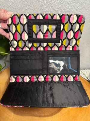 Vera Bradley moon blooms trifold wallet new with tags retail, $42
